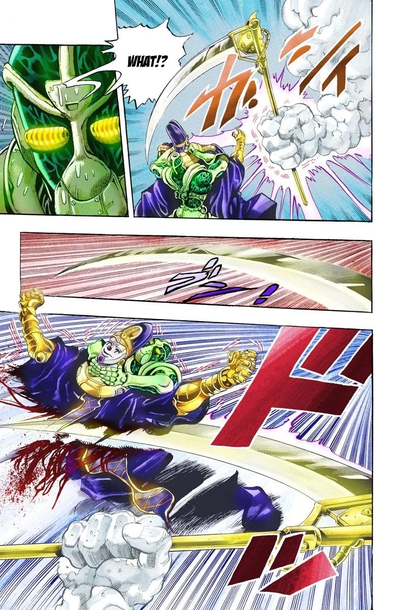 JoJo's Bizarre Adventure Part 3 - Stardust Crusaders (Official Colored) Chapter 60 page 8 - Chapter 60: Death 13 Part 6