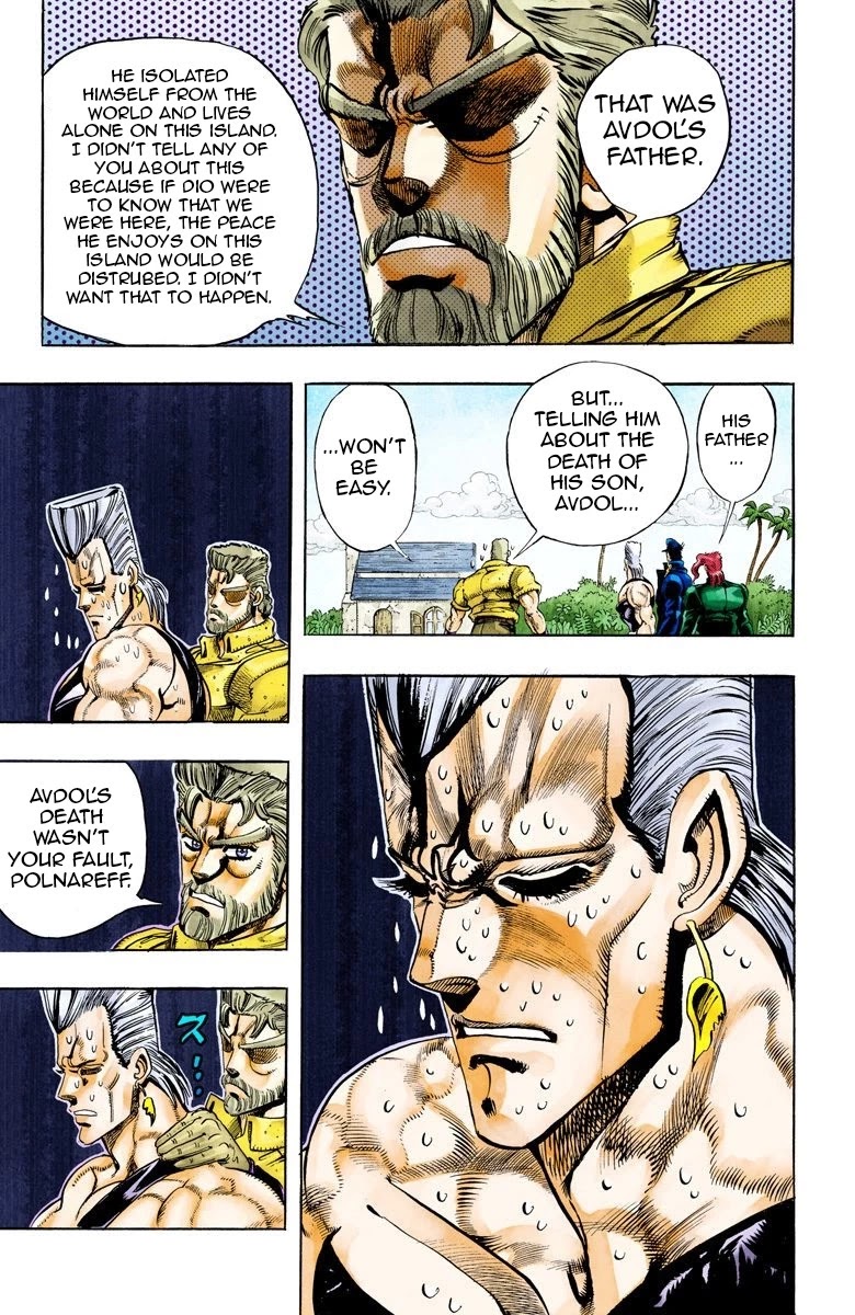 JoJo's Bizarre Adventure Part 3 - Stardust Crusaders (Official Colored) Chapter 61 page 11 - Chapter 61: Judgement Part 1