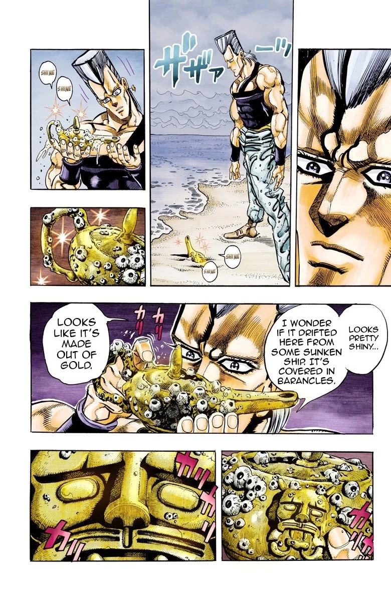 JoJo's Bizarre Adventure Part 3 - Stardust Crusaders (Official Colored) Chapter 61 page 14 - Chapter 61: Judgement Part 1
