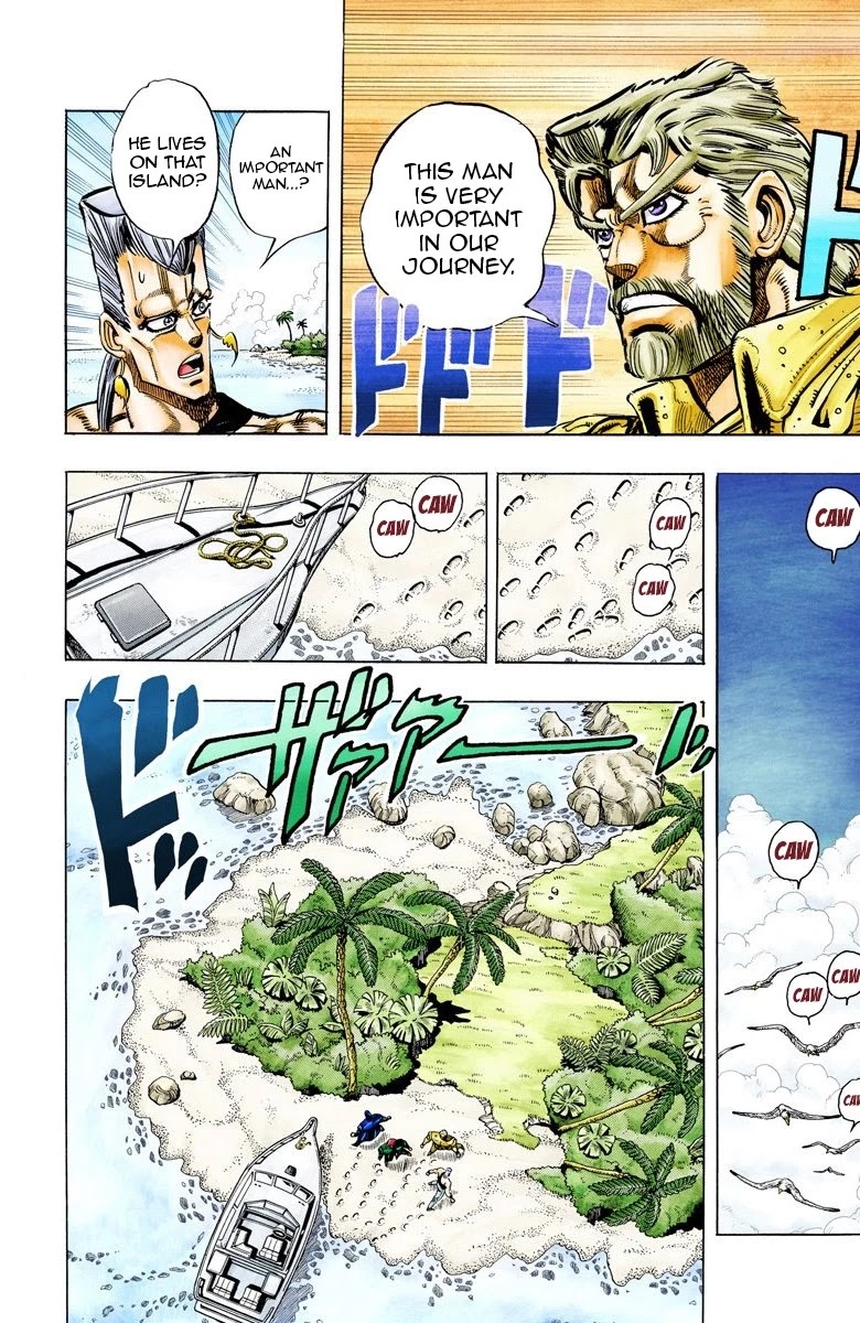 JoJo's Bizarre Adventure Part 3 - Stardust Crusaders (Official Colored) Chapter 61 page 4 - Chapter 61: Judgement Part 1