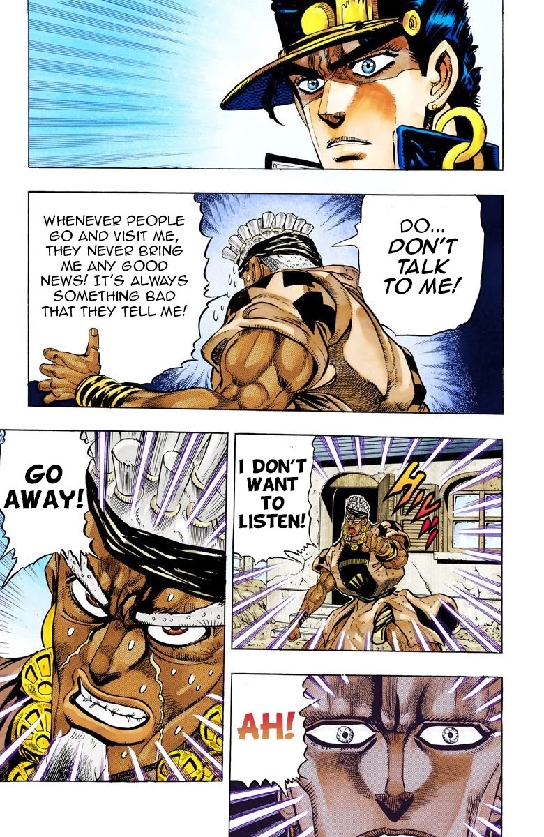 JoJo's Bizarre Adventure Part 3 - Stardust Crusaders (Official Colored) Chapter 61 page 9 - Chapter 61: Judgement Part 1