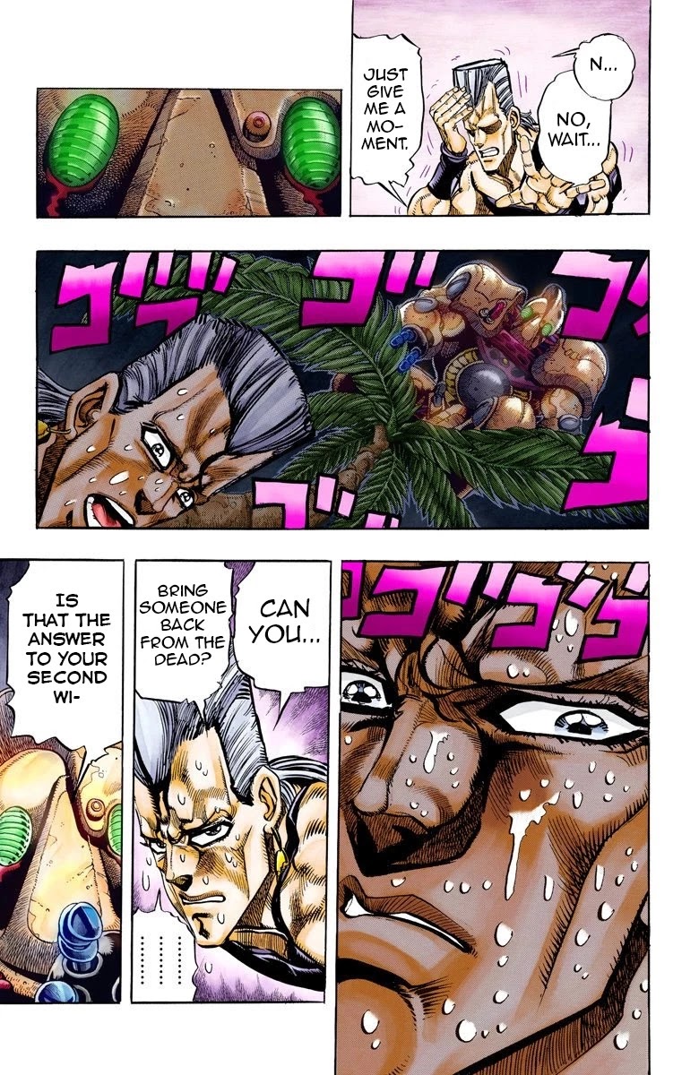 JoJo's Bizarre Adventure Part 3 - Stardust Crusaders (Official Colored) Chapter 62 page 11 - Chapter 62: Judgement Part 2