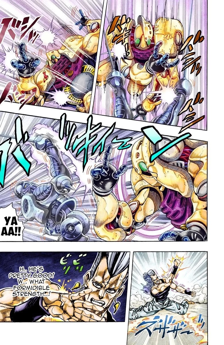 JoJo's Bizarre Adventure Part 3 - Stardust Crusaders (Official Colored) Chapter 62 page 3 - Chapter 62: Judgement Part 2