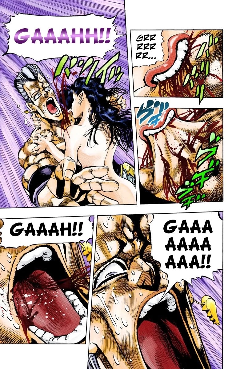 JoJo's Bizarre Adventure Part 3 - Stardust Crusaders (Official Colored) Chapter 63 page 11 - Chapter 63: Judgement Part 3