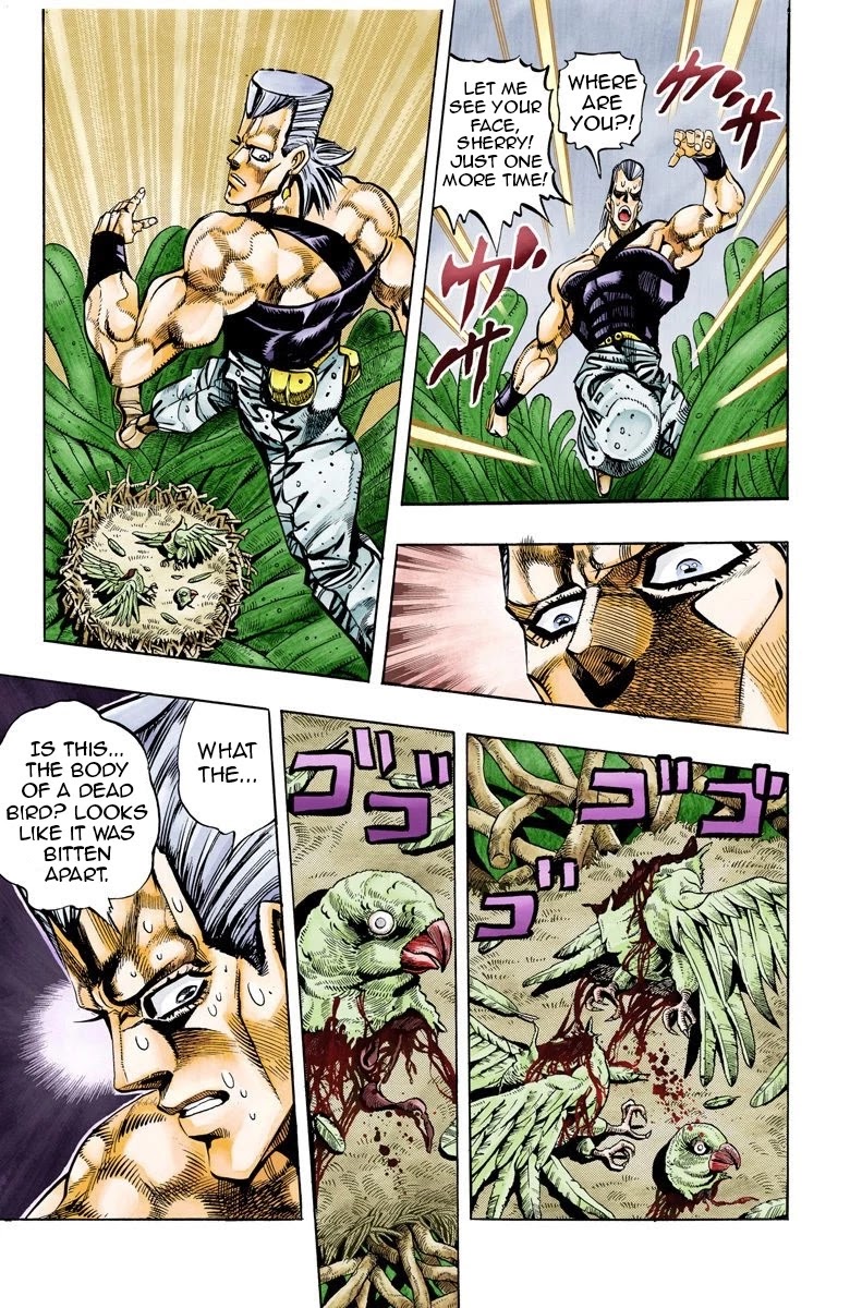 JoJo's Bizarre Adventure Part 3 - Stardust Crusaders (Official Colored) Chapter 63 page 5 - Chapter 63: Judgement Part 3