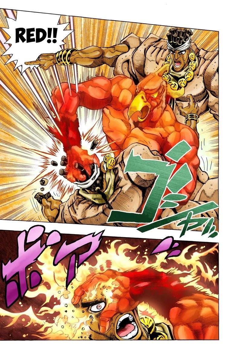 JoJo's Bizarre Adventure Part 3 - Stardust Crusaders (Official Colored) Chapter 64 page 14 - Chapter 64: Judgement Part 4