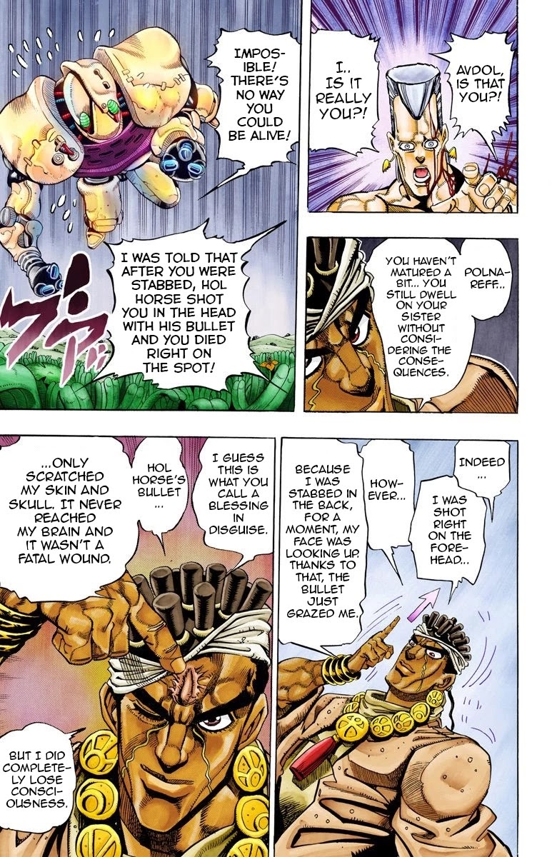JoJo's Bizarre Adventure Part 3 - Stardust Crusaders (Official Colored) Chapter 64 page 18 - Chapter 64: Judgement Part 4