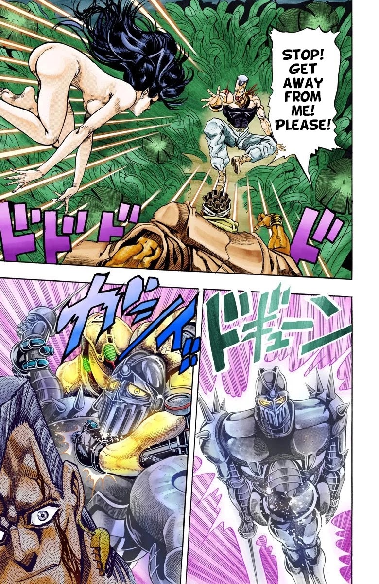 JoJo's Bizarre Adventure Part 3 - Stardust Crusaders (Official Colored) Chapter 64 page 6 - Chapter 64: Judgement Part 4