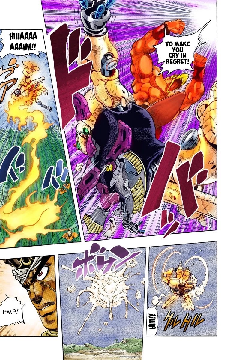JoJo's Bizarre Adventure Part 3 - Stardust Crusaders (Official Colored) Chapter 65 page 13 - Chapter 65: Judgement Part 5