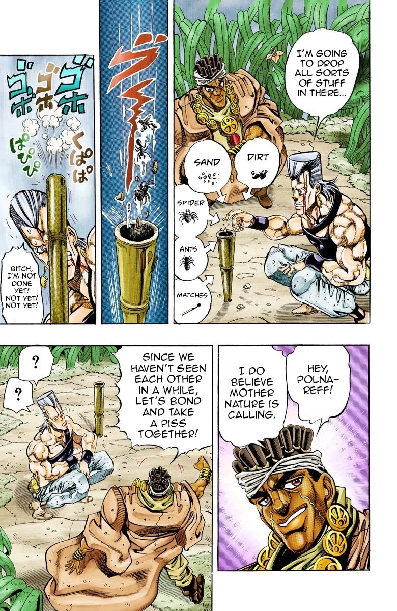 JoJo's Bizarre Adventure Part 3 - Stardust Crusaders (Official Colored) Chapter 65 page 17 - Chapter 65: Judgement Part 5