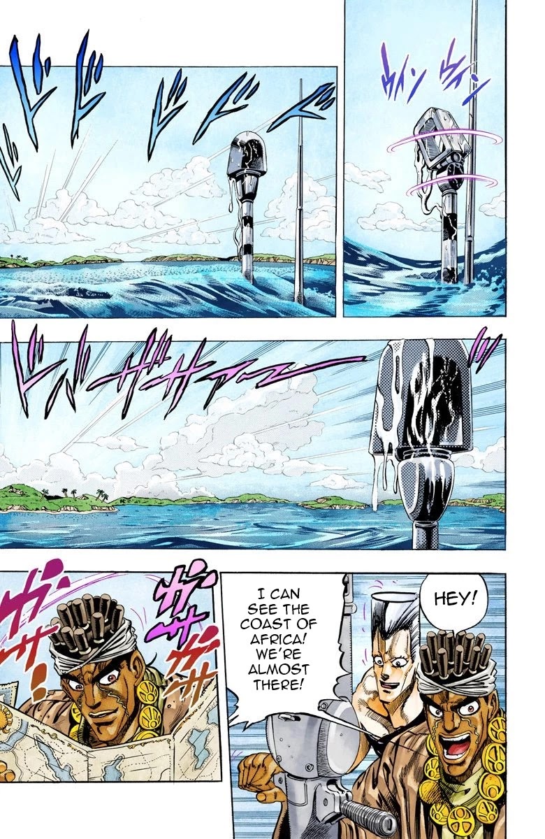 JoJo's Bizarre Adventure Part 3 - Stardust Crusaders (Official Colored) Chapter 66 page 12 - Chapter 66: High Priestess Part 1
