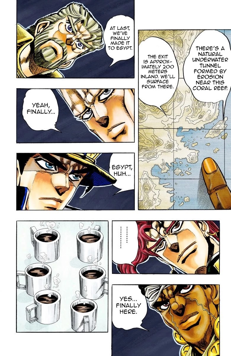 JoJo's Bizarre Adventure Part 3 - Stardust Crusaders (Official Colored) Chapter 66 page 13 - Chapter 66: High Priestess Part 1