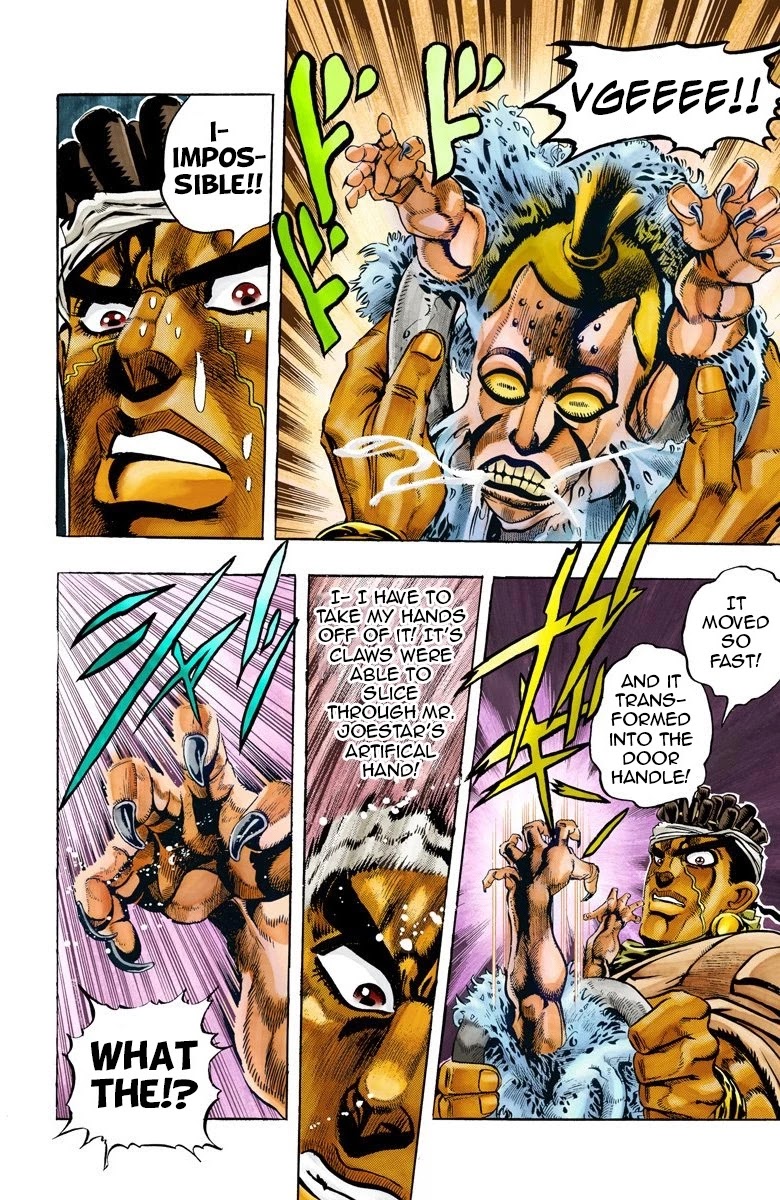 JoJo's Bizarre Adventure Part 3 - Stardust Crusaders (Official Colored) Chapter 67 page 11 - Chapter 67: High Priestess Part 2