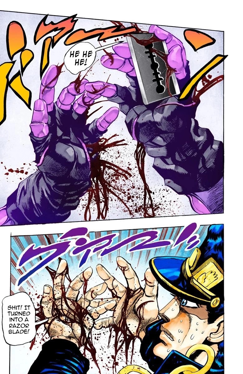 JoJo's Bizarre Adventure Part 3 - Stardust Crusaders (Official Colored) Chapter 67 page 14 - Chapter 67: High Priestess Part 2