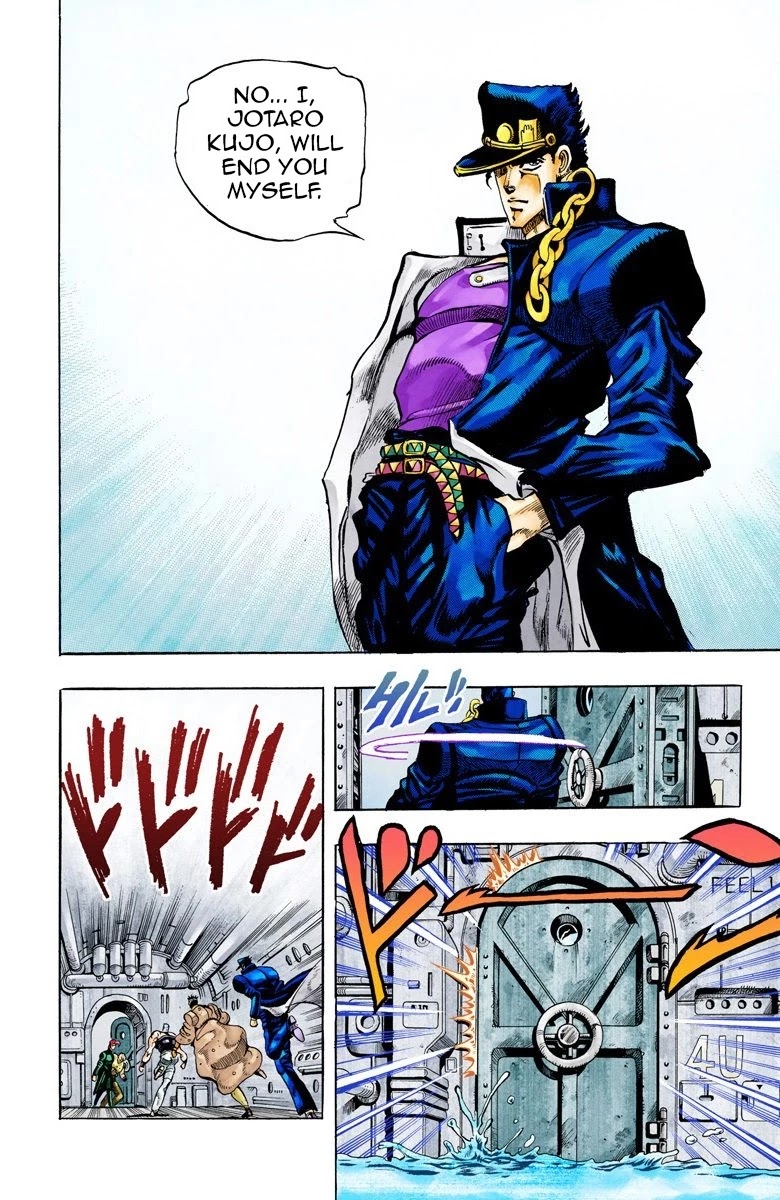 JoJo's Bizarre Adventure Part 3 - Stardust Crusaders (Official Colored) Chapter 67 page 17 - Chapter 67: High Priestess Part 2