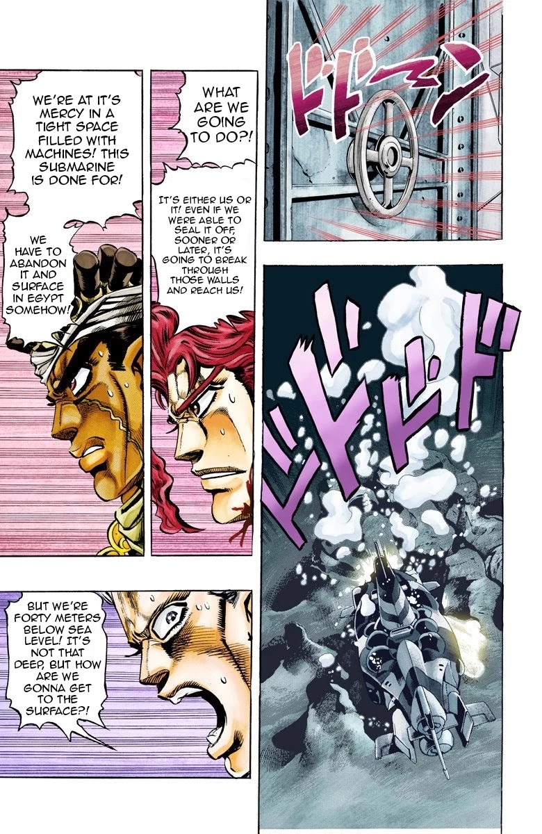 JoJo's Bizarre Adventure Part 3 - Stardust Crusaders (Official Colored) Chapter 67 page 18 - Chapter 67: High Priestess Part 2