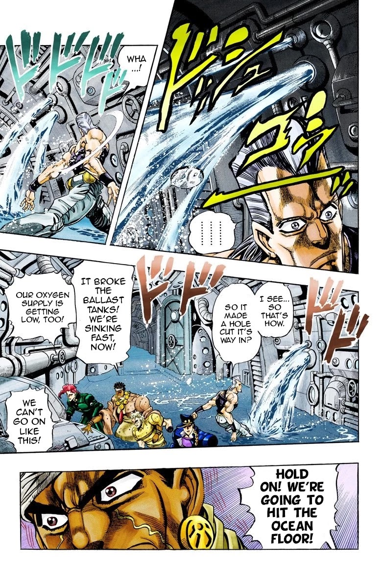 JoJo's Bizarre Adventure Part 3 - Stardust Crusaders (Official Colored) Chapter 67 page 4 - Chapter 67: High Priestess Part 2
