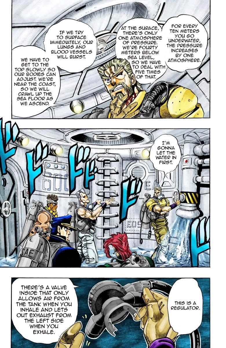 JoJo's Bizarre Adventure Part 3 - Stardust Crusaders (Official Colored) Chapter 68 page 3 - Chapter 68: High Priestess Part 3