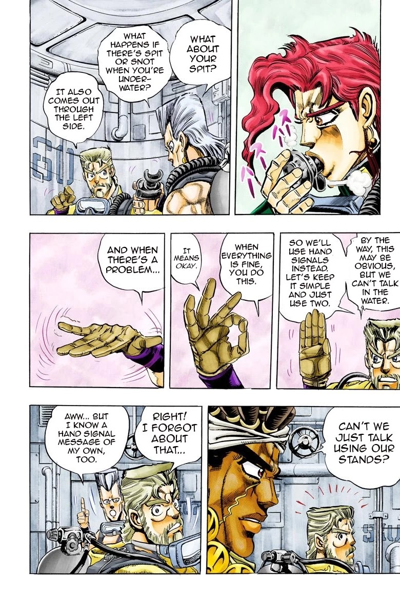 JoJo's Bizarre Adventure Part 3 - Stardust Crusaders (Official Colored) Chapter 68 page 4 - Chapter 68: High Priestess Part 3