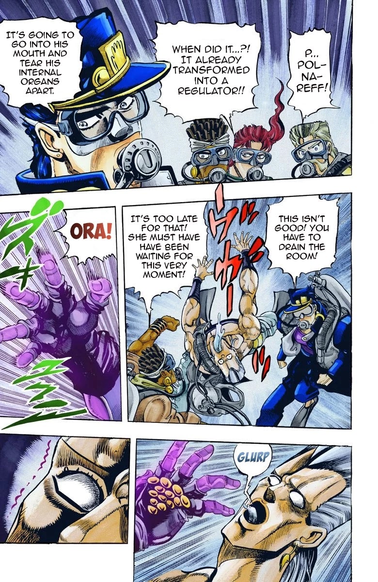JoJo's Bizarre Adventure Part 3 - Stardust Crusaders (Official Colored) Chapter 68 page 9 - Chapter 68: High Priestess Part 3