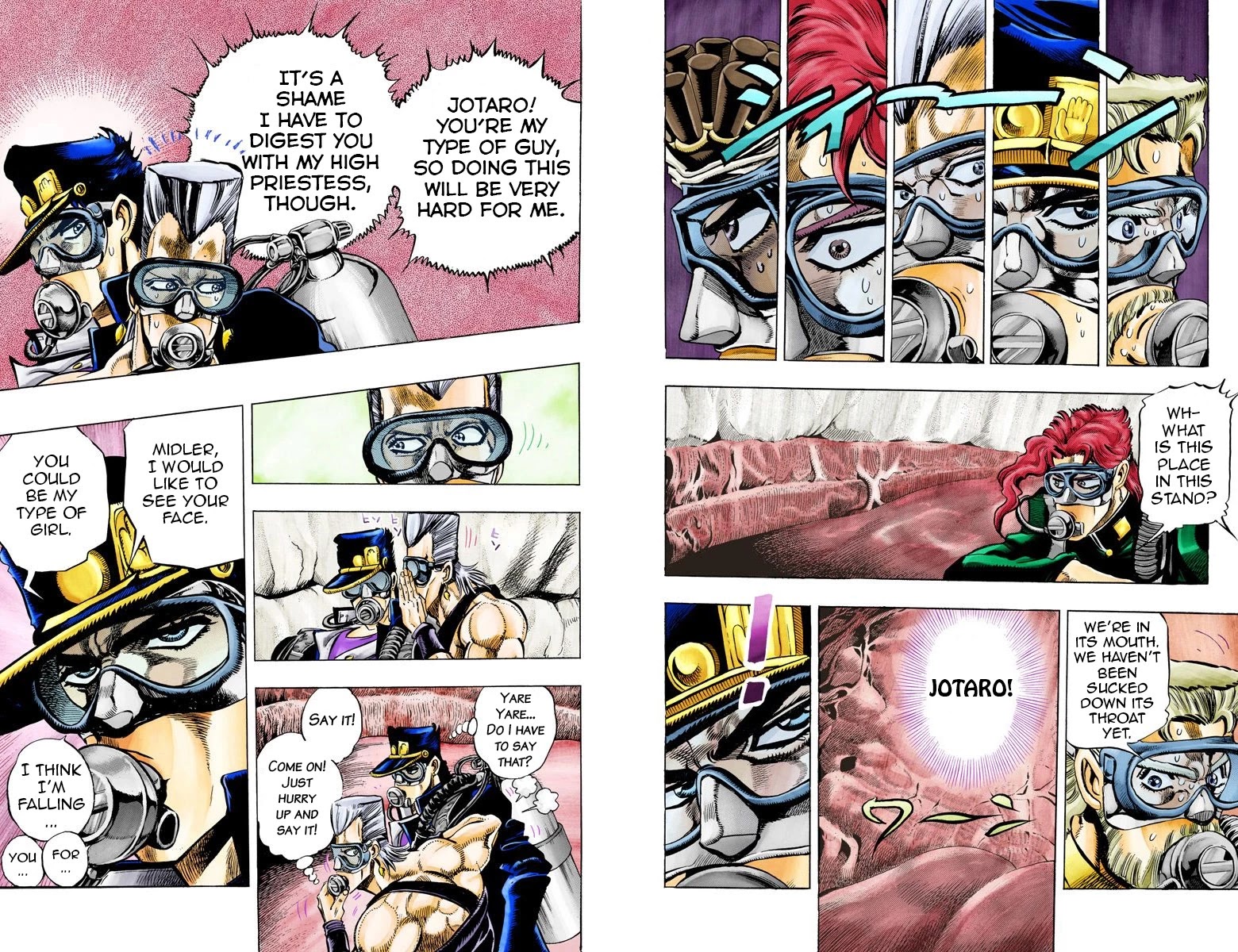 JoJo's Bizarre Adventure Part 3 - Stardust Crusaders (Official Colored) Chapter 69 page 4 - Chapter 69: High Priestess Part 4