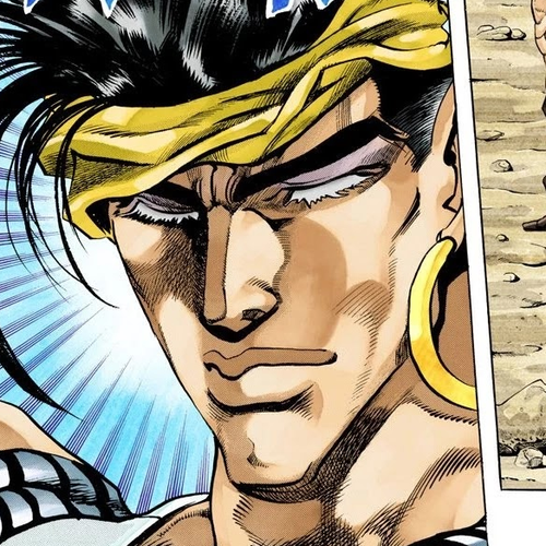 JoJo's Bizarre Adventure Part 3 - Stardust Crusaders (Official Colored) Chapter 71: 'The Fool' Iggy and 'Geb' N'doul Part 2 cover
