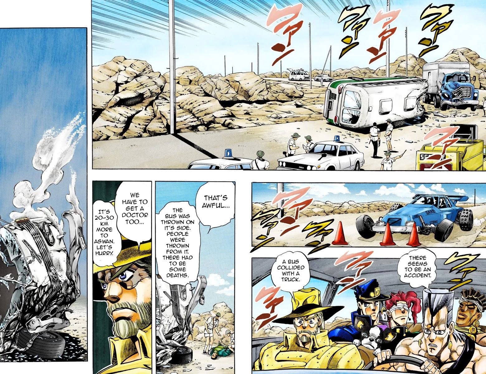 JoJo's Bizarre Adventure Part 3 - Stardust Crusaders (Official Colored) Chapter 76 page 10 - Chapter 76: Khnum Oingo and Thoth Boingo Part 1