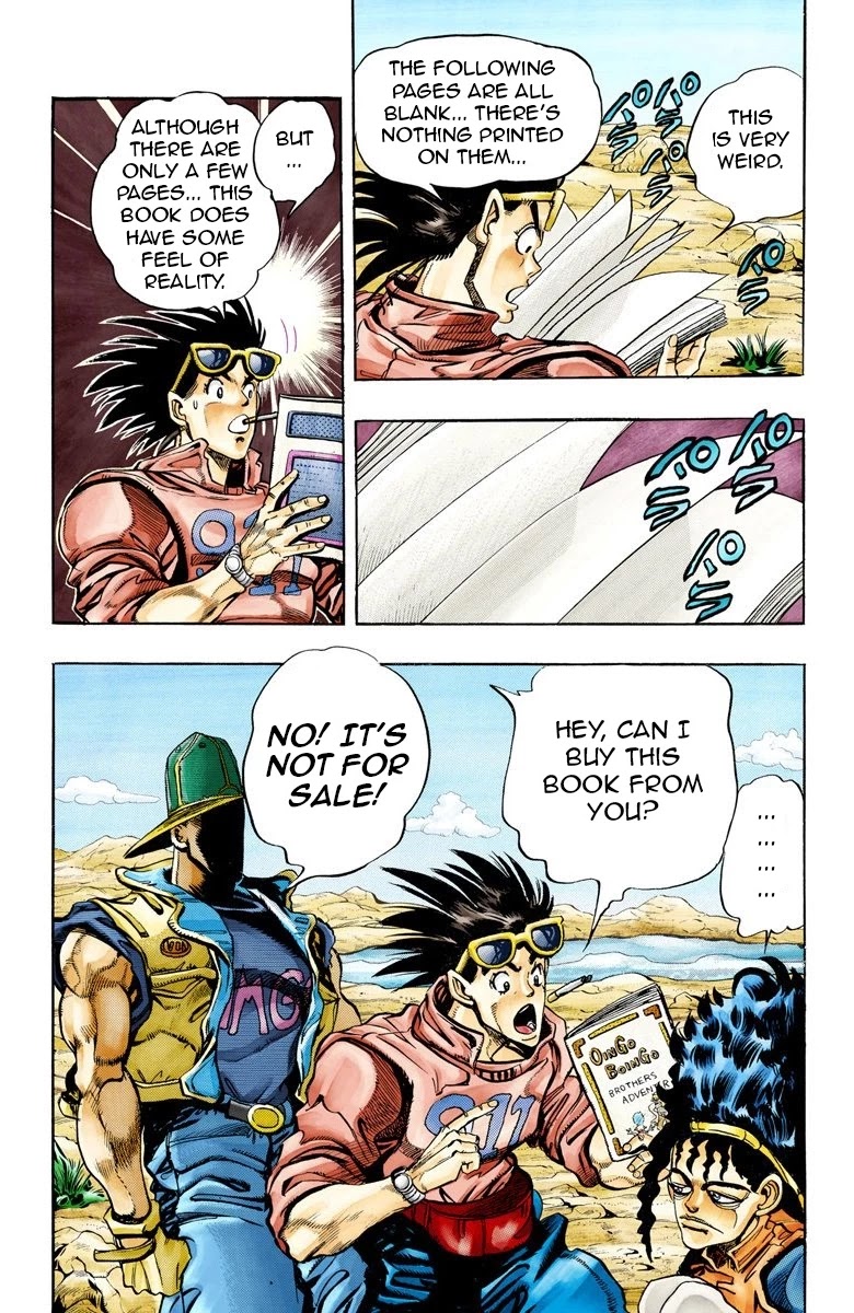 JoJo's Bizarre Adventure Part 3 - Stardust Crusaders (Official Colored) Chapter 76 page 6 - Chapter 76: Khnum Oingo and Thoth Boingo Part 1
