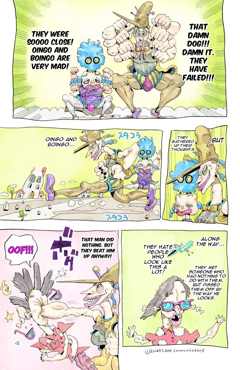 JoJo's Bizarre Adventure Part 3 - Stardust Crusaders (Official Colored) Chapter 77 page 17 - Chapter 77: Khnum Oingo and Thoth Boingo Part 2