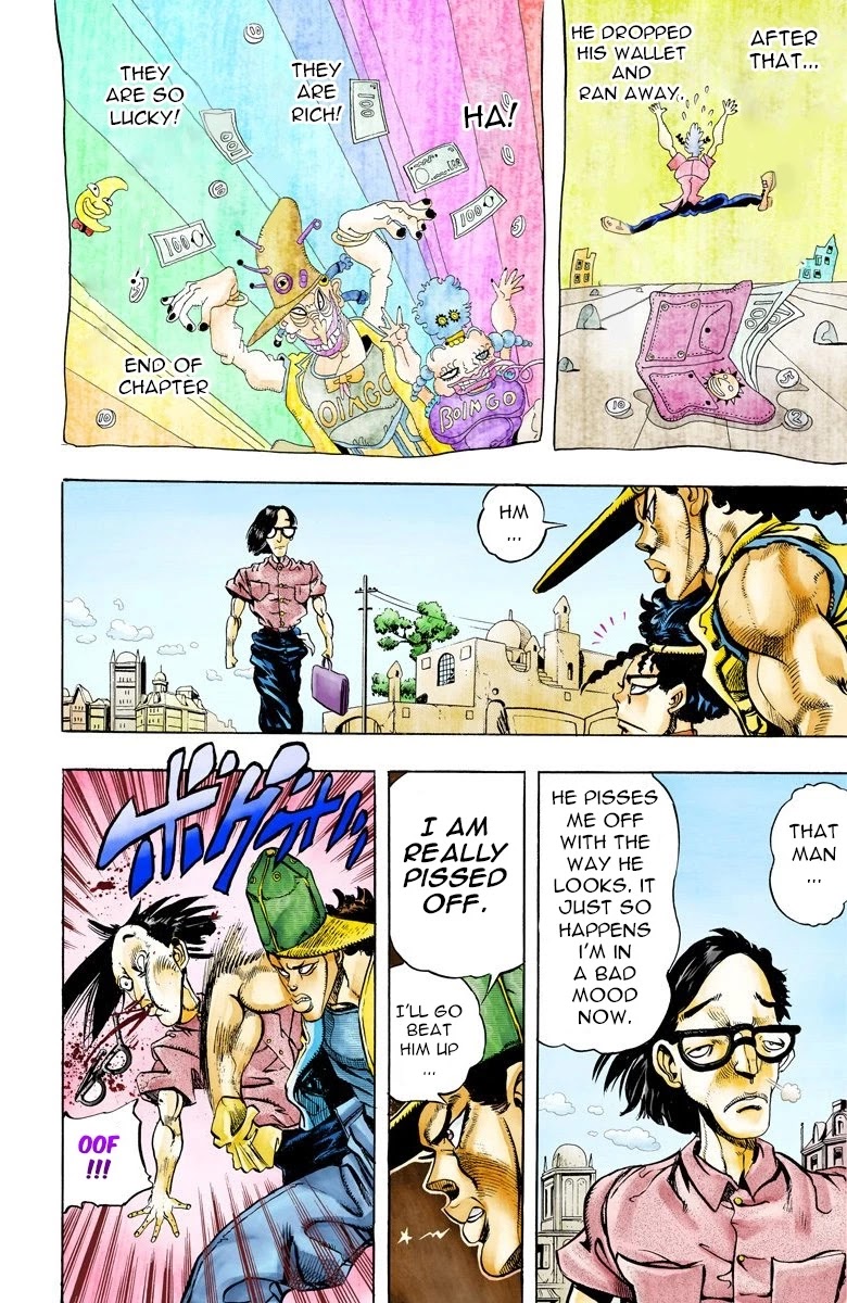 JoJo's Bizarre Adventure Part 3 - Stardust Crusaders (Official Colored) Chapter 77 page 18 - Chapter 77: Khnum Oingo and Thoth Boingo Part 2