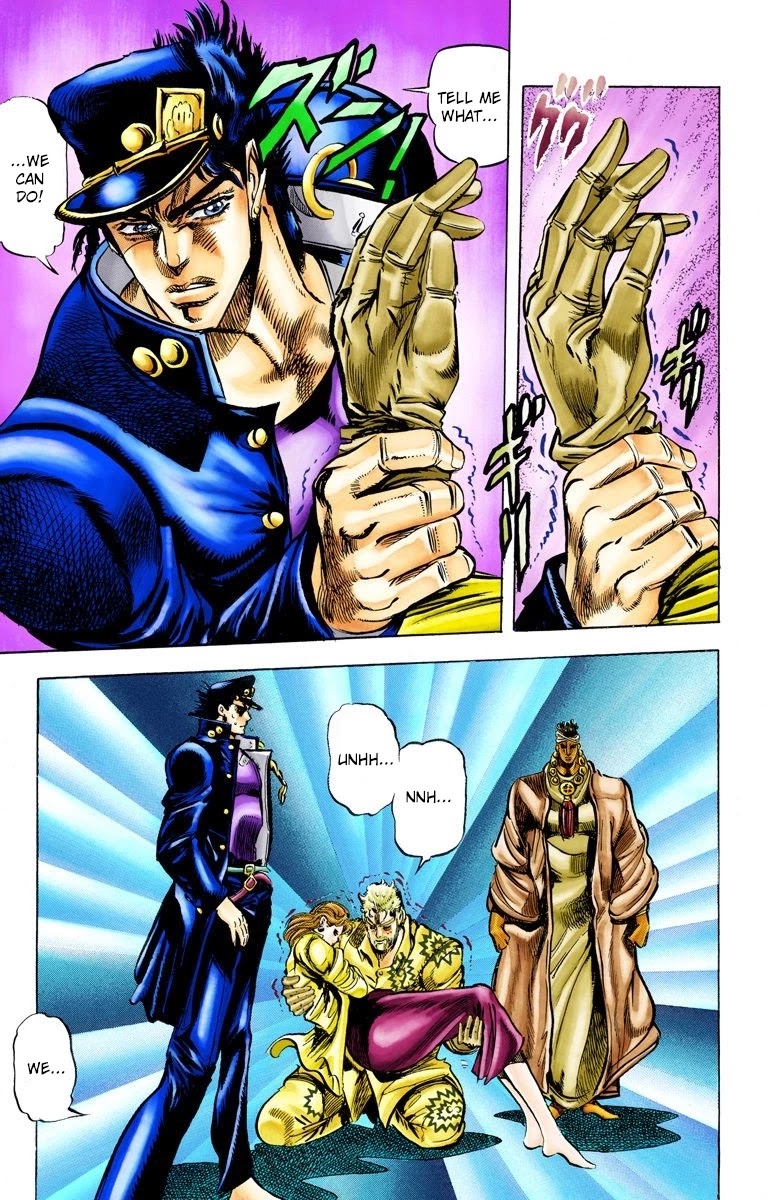 JoJo's Bizarre Adventure Part 3 - Stardust Crusaders (Official Colored) Chapter 8 page 13 - Chapter 8: The Power of a 'Stand'