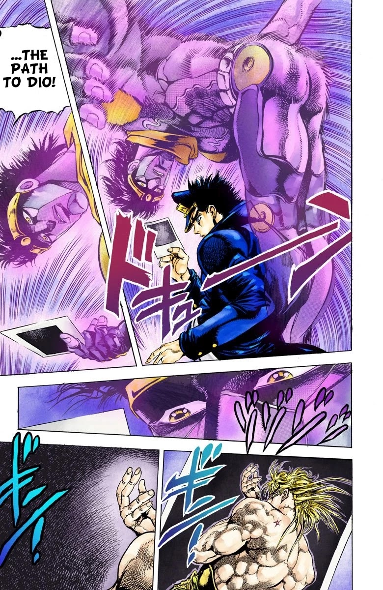 JoJo's Bizarre Adventure Part 3 - Stardust Crusaders (Official Colored) Chapter 8 page 15 - Chapter 8: The Power of a 'Stand'