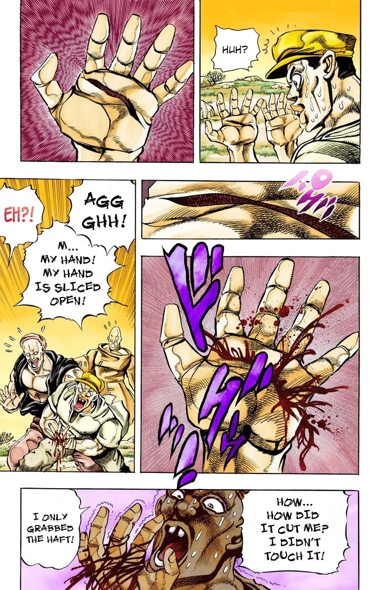 JoJo's Bizarre Adventure Part 3 - Stardust Crusaders (Official Colored) Chapter 80 page 6 - Chapter 80: Anubis Part 1