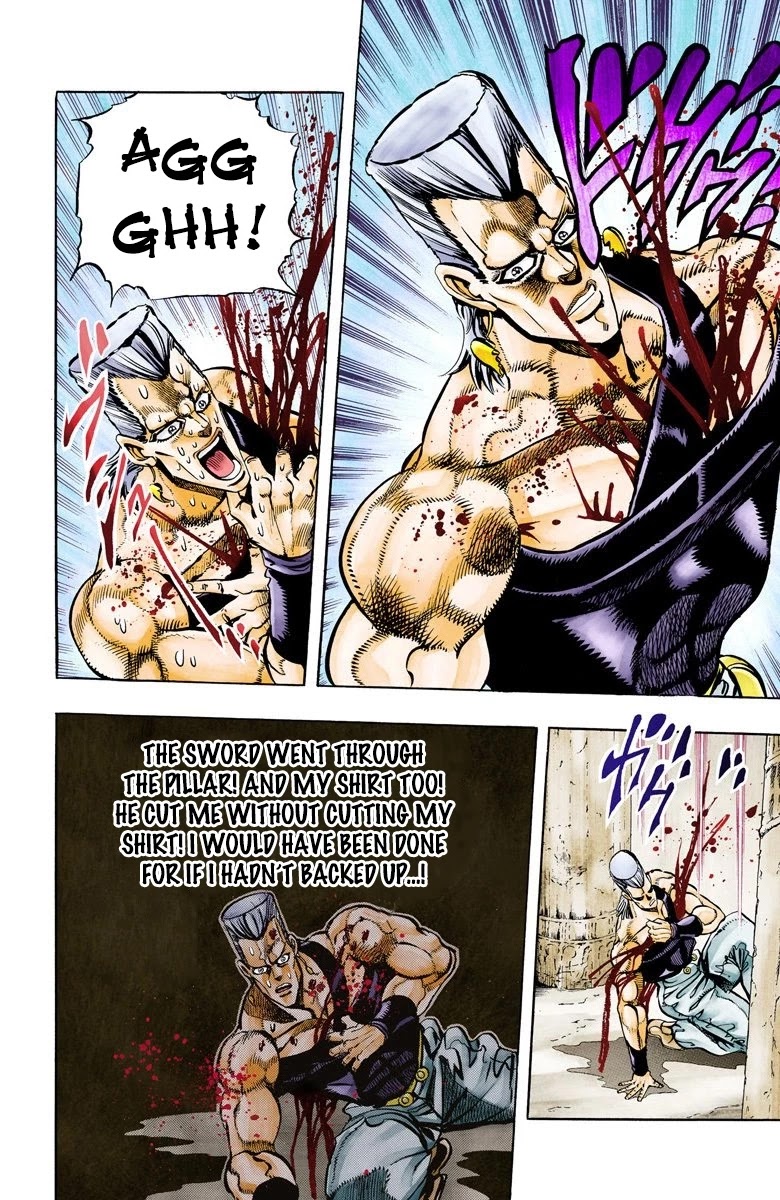 JoJo's Bizarre Adventure Part 3 - Stardust Crusaders (Official Colored) Chapter 81 page 11 - Chapter 81: Anubis Part 2
