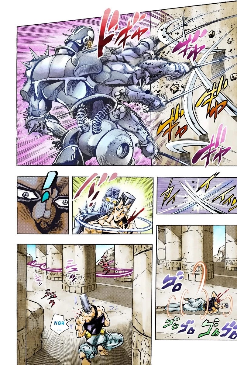 JoJo's Bizarre Adventure Part 3 - Stardust Crusaders (Official Colored) Chapter 81 page 13 - Chapter 81: Anubis Part 2