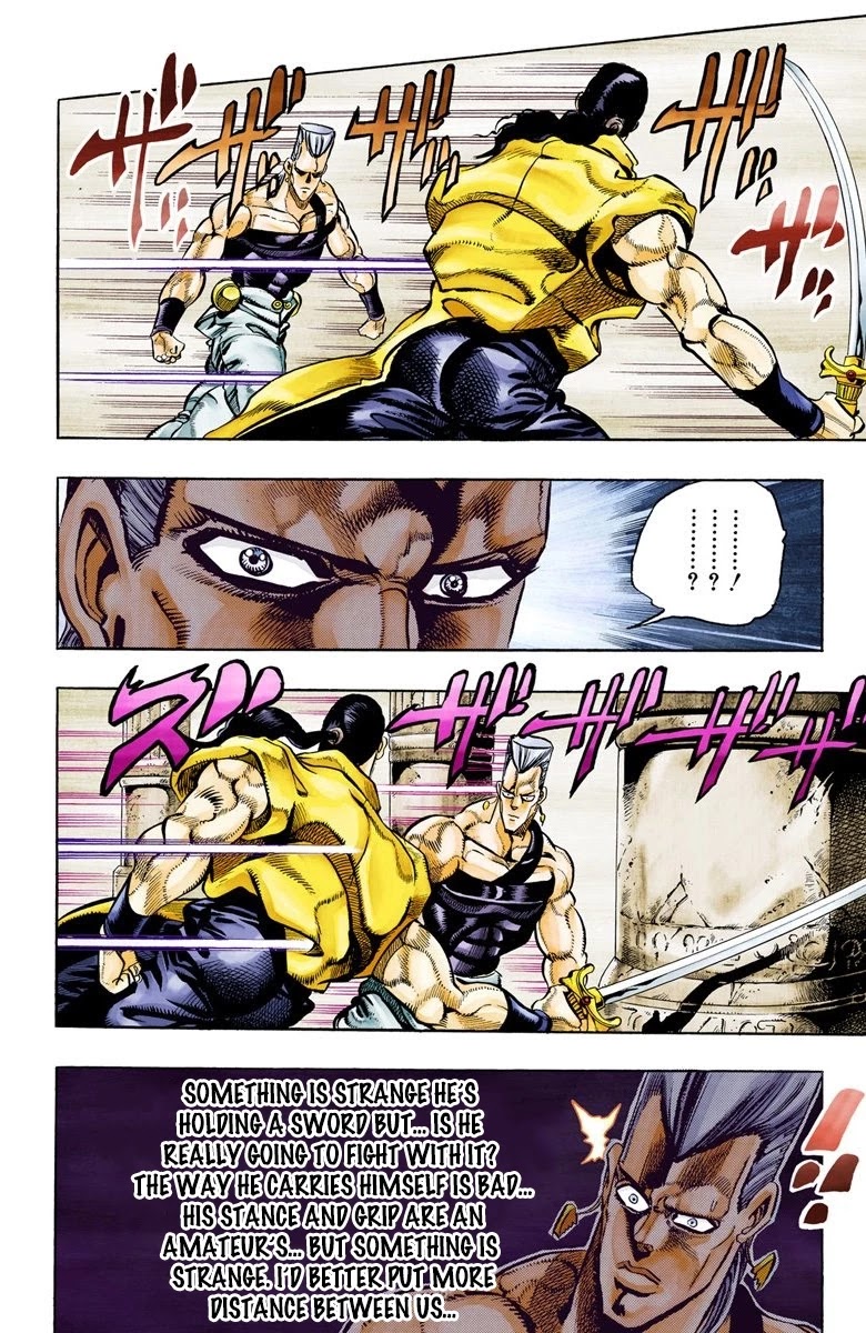 JoJo's Bizarre Adventure Part 3 - Stardust Crusaders (Official Colored) Chapter 81 page 9 - Chapter 81: Anubis Part 2
