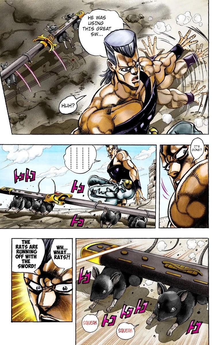 JoJo's Bizarre Adventure Part 3 - Stardust Crusaders (Official Colored) Chapter 82 page 6 - Chapter 82: Anubis Part 3