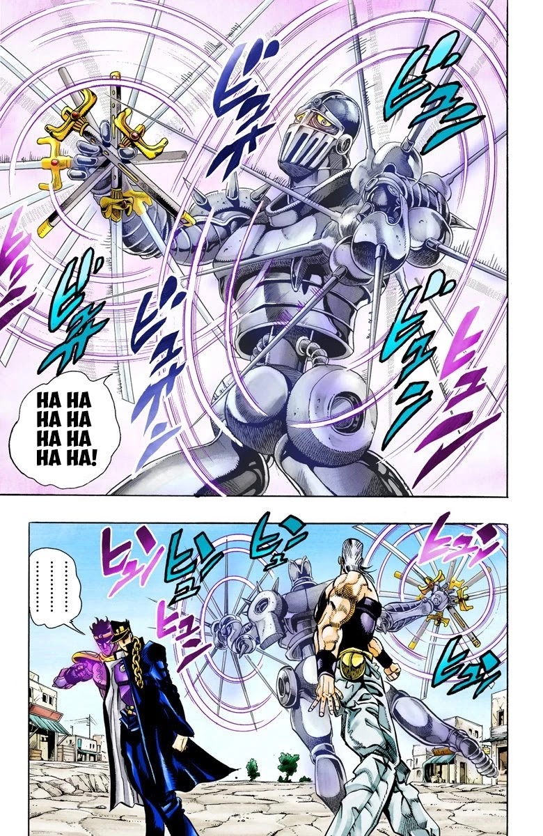 JoJo's Bizarre Adventure Part 3 - Stardust Crusaders (Official Colored) Chapter 84 page 14 - Chapter 84: Anubis Part 5