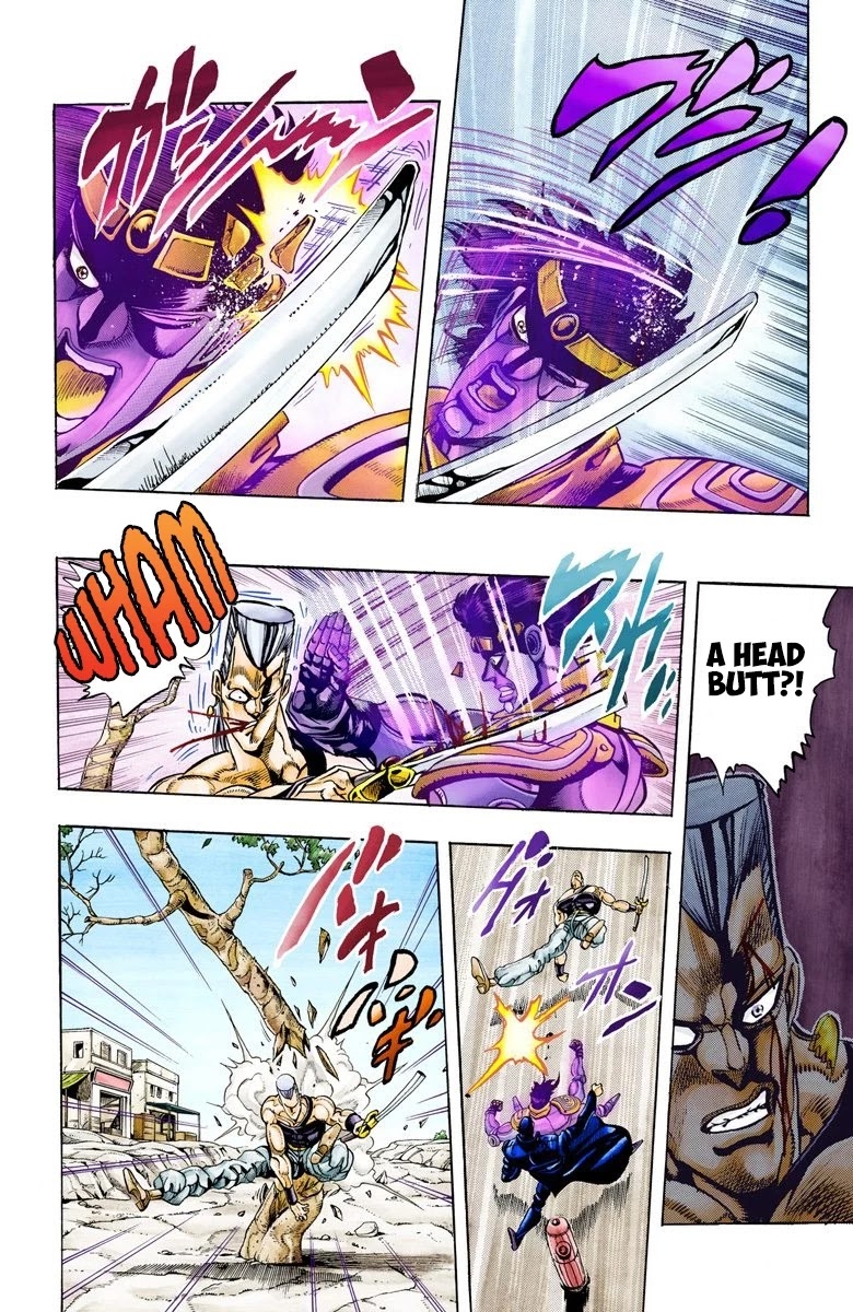JoJo's Bizarre Adventure Part 3 - Stardust Crusaders (Official Colored) Chapter 84 page 9 - Chapter 84: Anubis Part 5