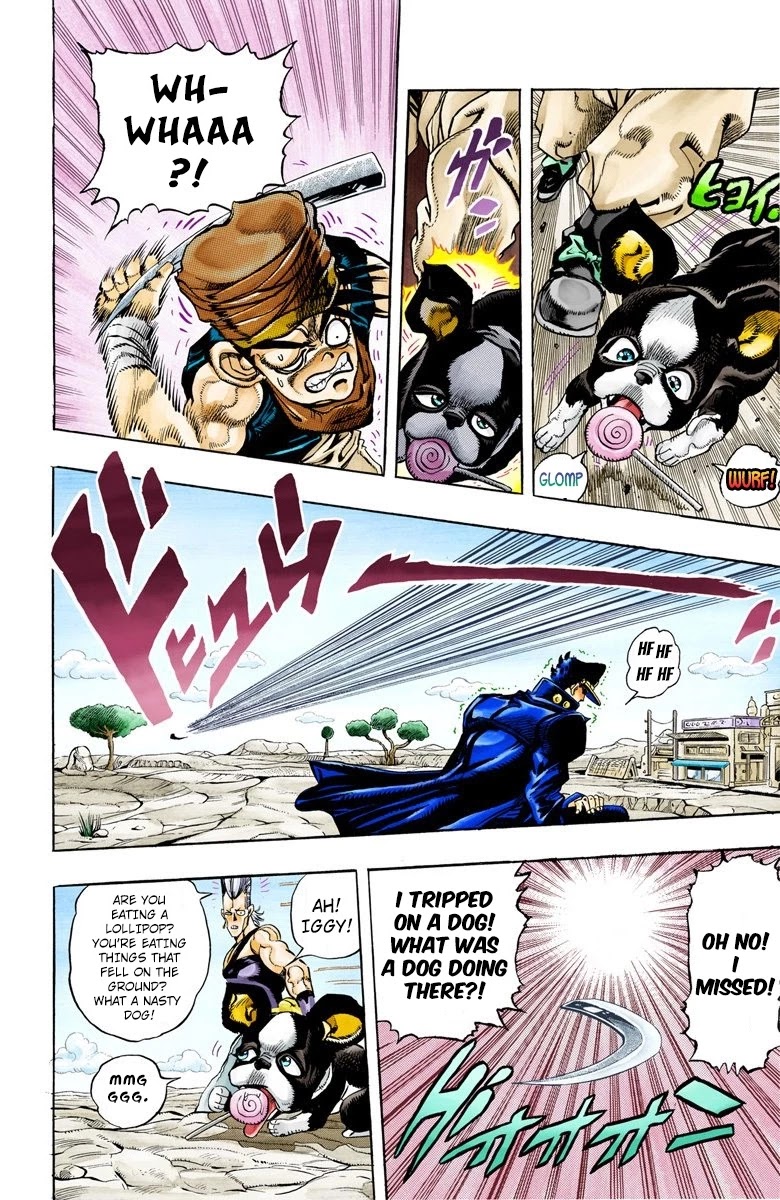 JoJo's Bizarre Adventure Part 3 - Stardust Crusaders (Official Colored) Chapter 85 page 11 - Chapter 85: Anubis Part 6