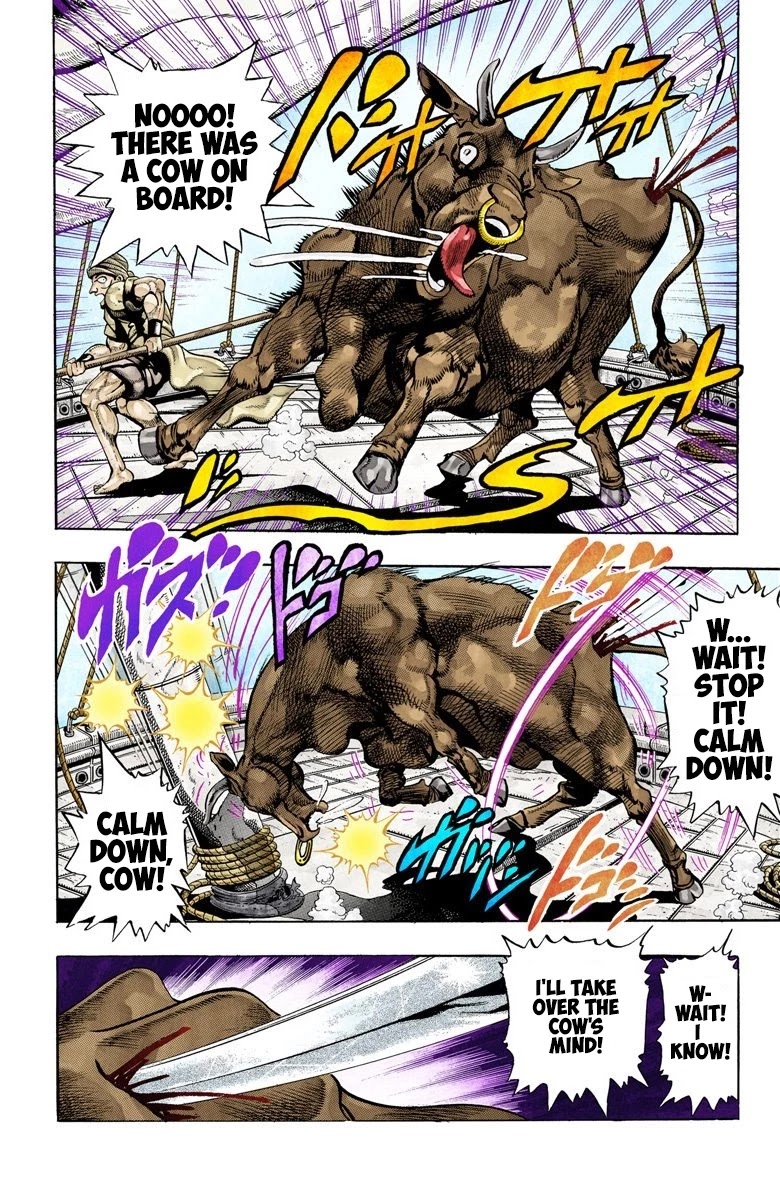 JoJo's Bizarre Adventure Part 3 - Stardust Crusaders (Official Colored) Chapter 85 page 15 - Chapter 85: Anubis Part 6