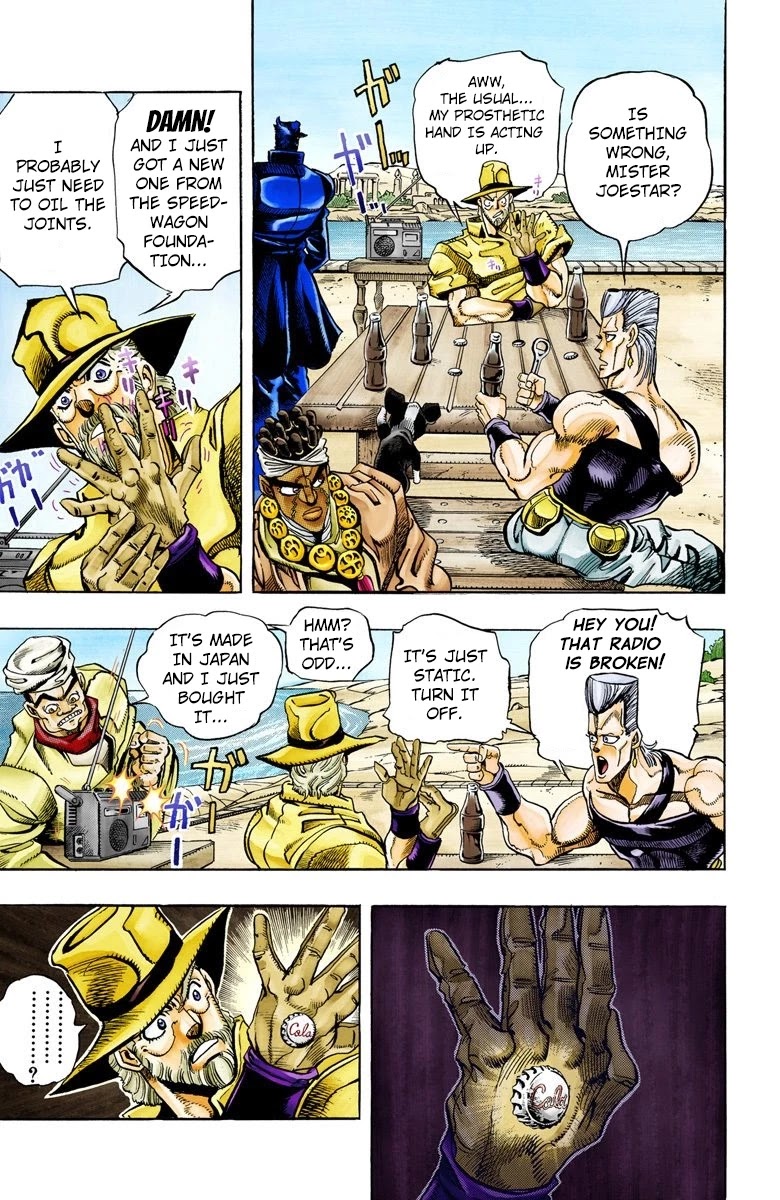 JoJo's Bizarre Adventure Part 3 - Stardust Crusaders (Official Colored) Chapter 86 page 10 - Chapter 86: 'Bast' Mariah Part 1