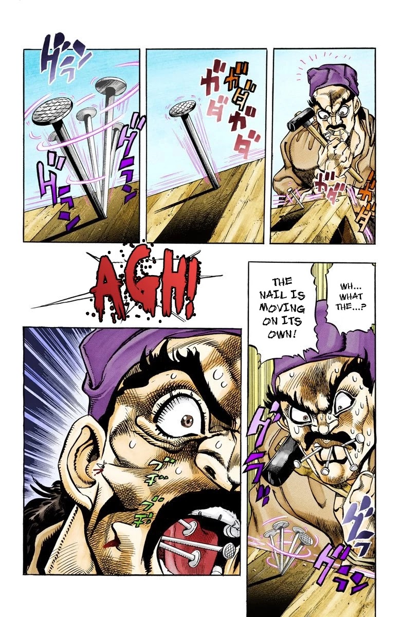 JoJo's Bizarre Adventure Part 3 - Stardust Crusaders (Official Colored) Chapter 86 page 15 - Chapter 86: 'Bast' Mariah Part 1
