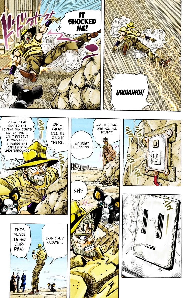 JoJo's Bizarre Adventure Part 3 - Stardust Crusaders (Official Colored) Chapter 86 page 7 - Chapter 86: 'Bast' Mariah Part 1
