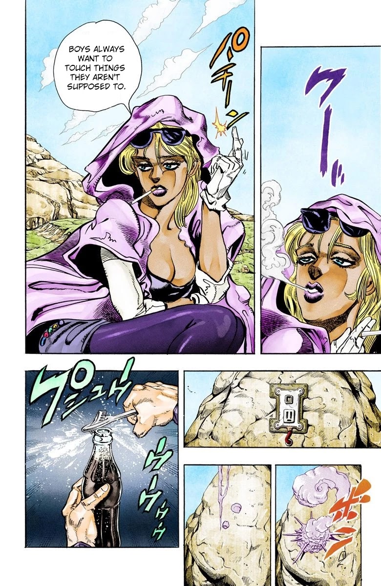 JoJo's Bizarre Adventure Part 3 - Stardust Crusaders (Official Colored) Chapter 86 page 9 - Chapter 86: 'Bast' Mariah Part 1