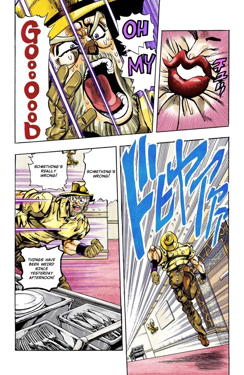 JoJo's Bizarre Adventure Part 3 - Stardust Crusaders (Official Colored) Chapter 87 page 10 - Chapter 87: 'Bast' Mariah Part 2