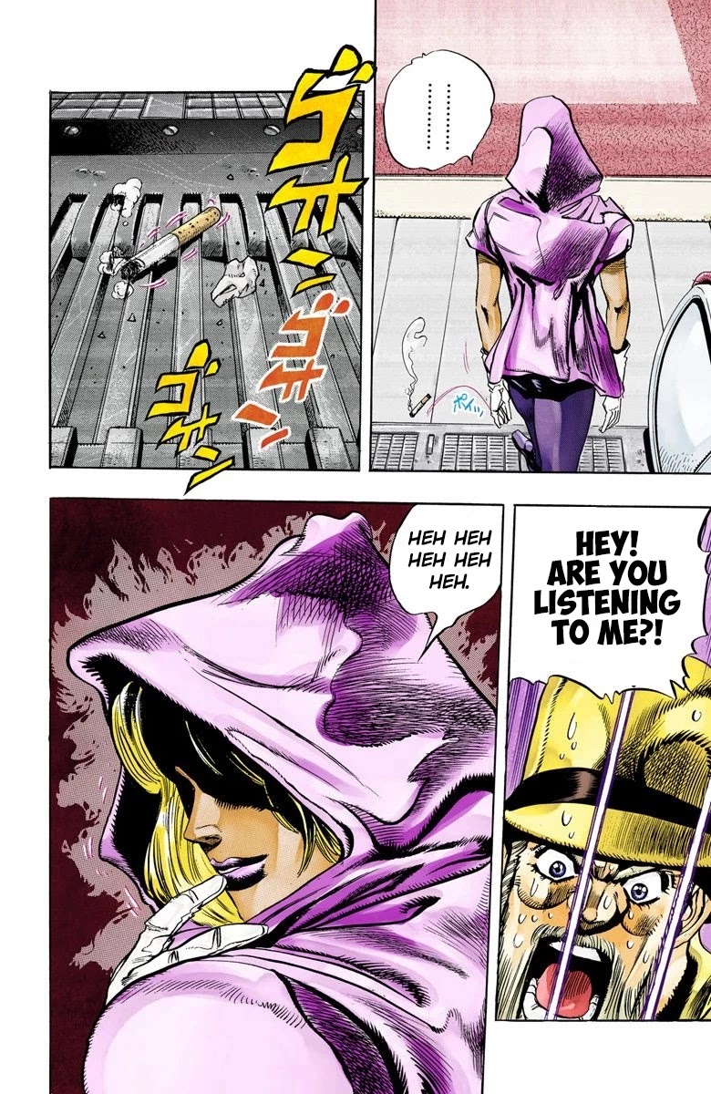 JoJo's Bizarre Adventure Part 3 - Stardust Crusaders (Official Colored) Chapter 87 page 18 - Chapter 87: 'Bast' Mariah Part 2