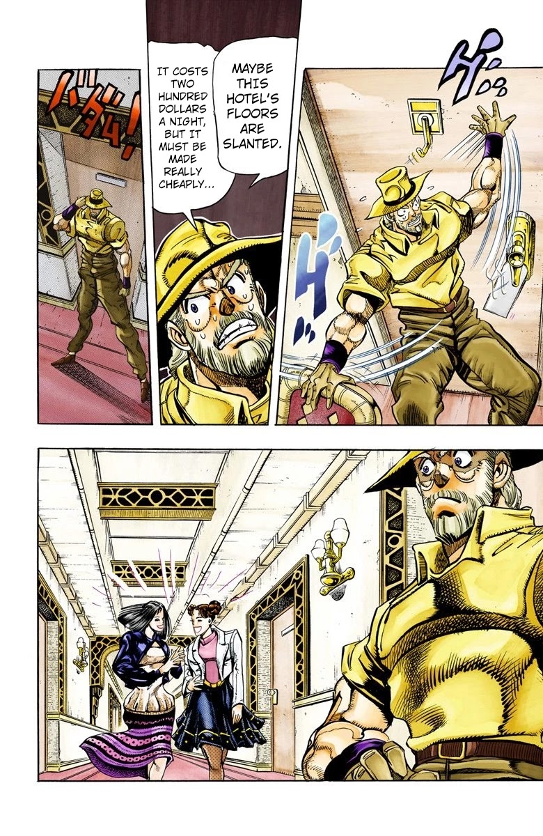 JoJo's Bizarre Adventure Part 3 - Stardust Crusaders (Official Colored) Chapter 87 page 6 - Chapter 87: 'Bast' Mariah Part 2