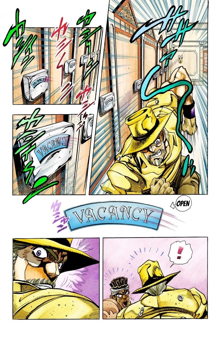 JoJo's Bizarre Adventure Part 3 - Stardust Crusaders (Official Colored) Chapter 88 page 13 - Chapter 88: 'Bast' Mariah Part 3