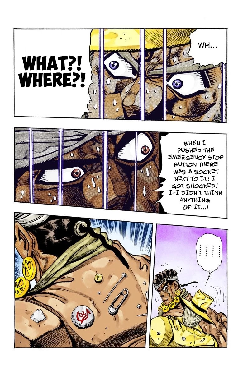 JoJo's Bizarre Adventure Part 3 - Stardust Crusaders (Official Colored) Chapter 88 page 18 - Chapter 88: 'Bast' Mariah Part 3